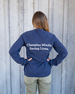 Logo Crewneck Sweatshirt - Navy
