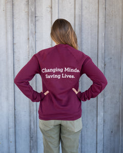 Logo Crewneck Sweatshirt - Maroon