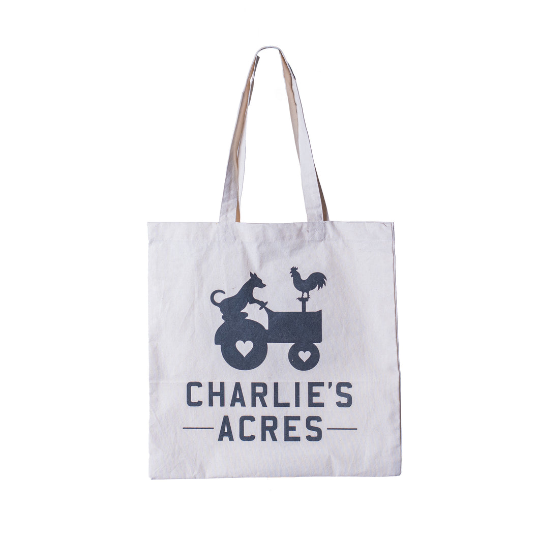 Logo Canvas Tote Bag